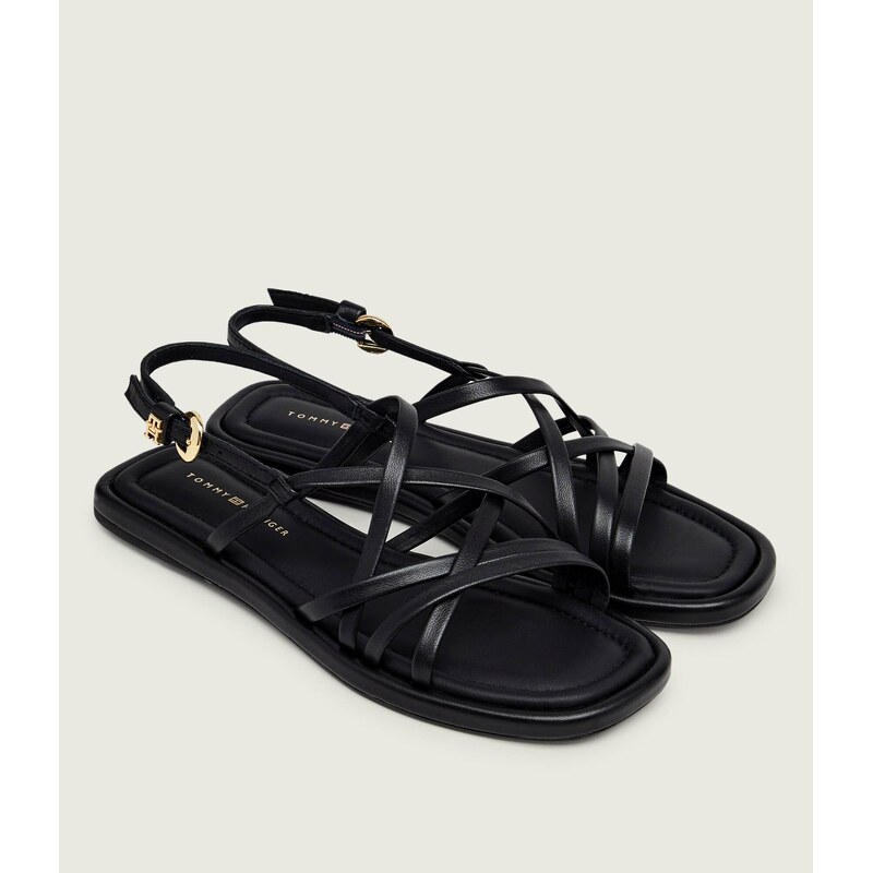 Tommy Hilfiger Kožené sandály
