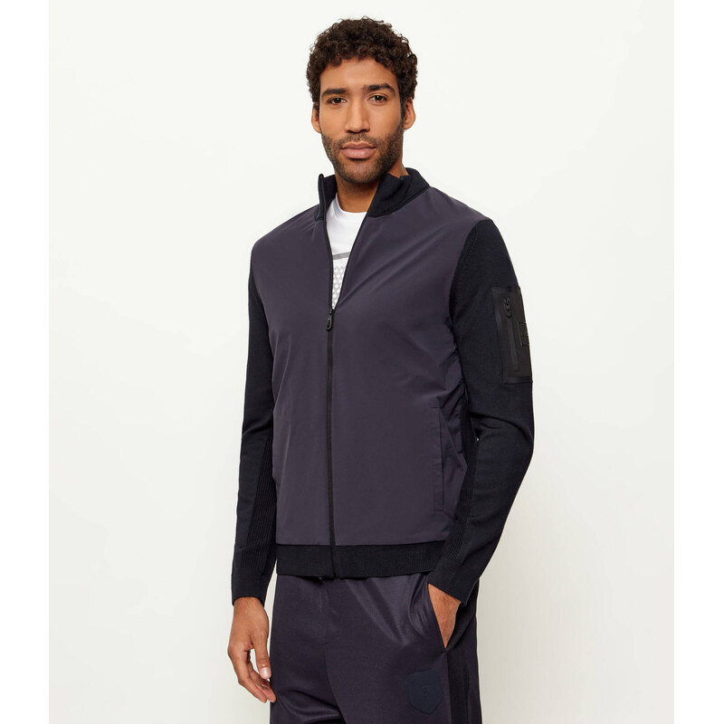 BOSS GREEN Bunda bomber KN_Momentum-X HY | regular fit | s příměsí vlny