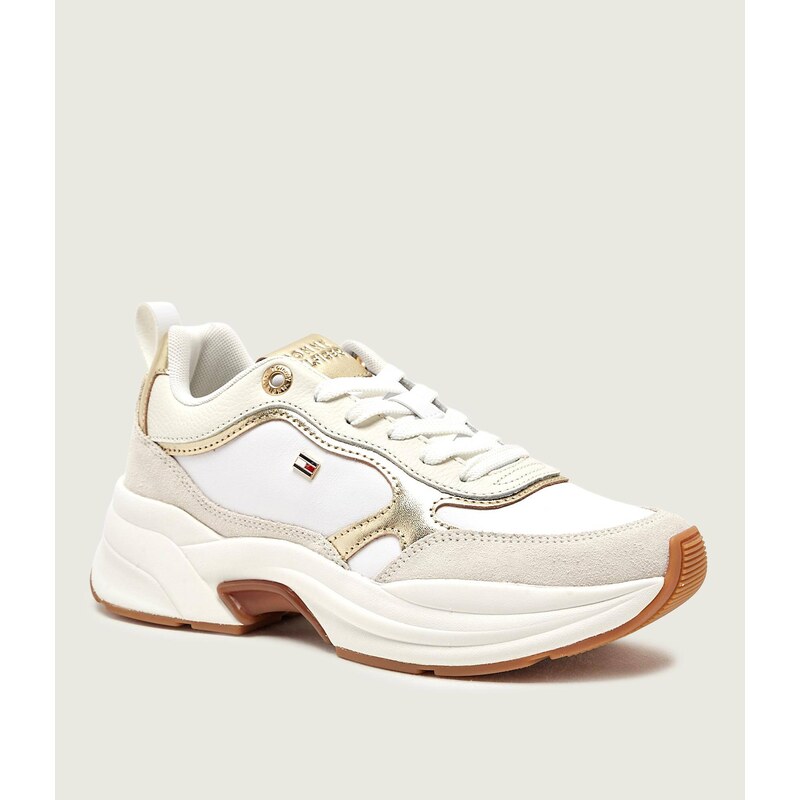Tommy Hilfiger Kožené tenisky CHUNKY RUNNER | semiš