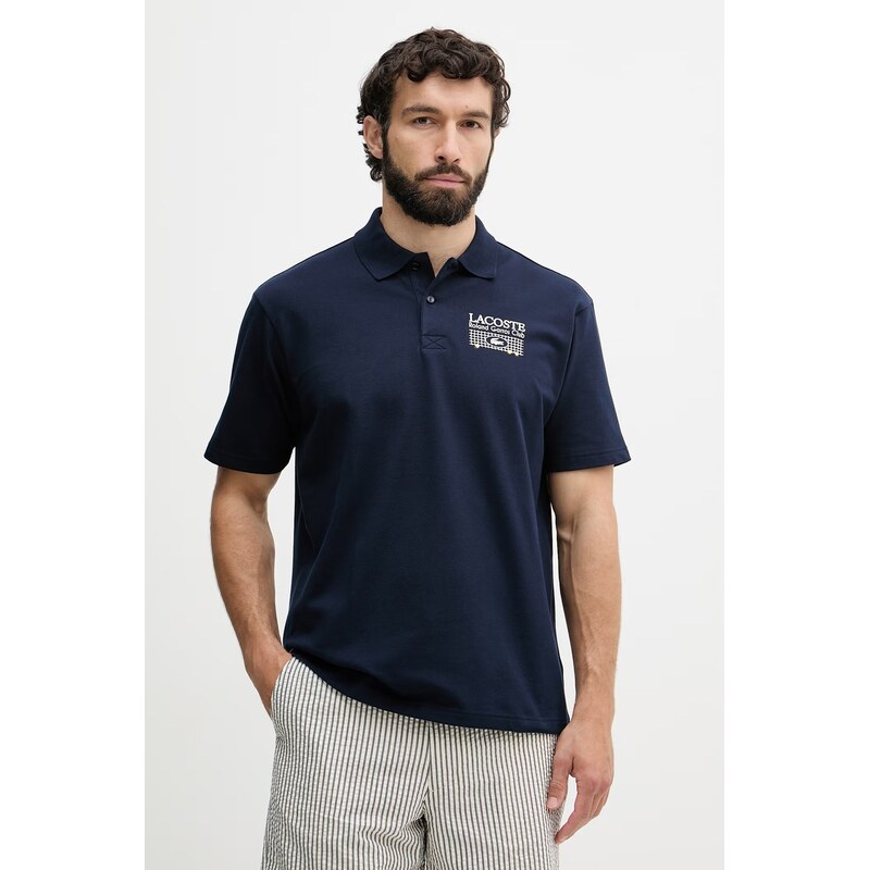 Lacoste polo pánské bavlněné s elastanem