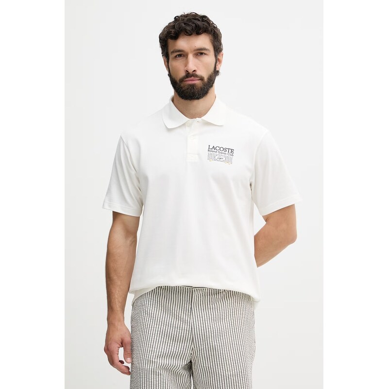 Lacoste polo pánské bavlněné s elastanem