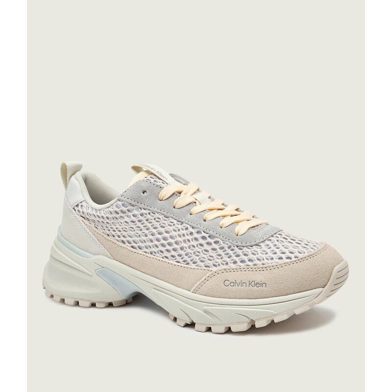 Calvin Klein Kožené tenisky HIKE RUNNER LACE UP TECHMIX