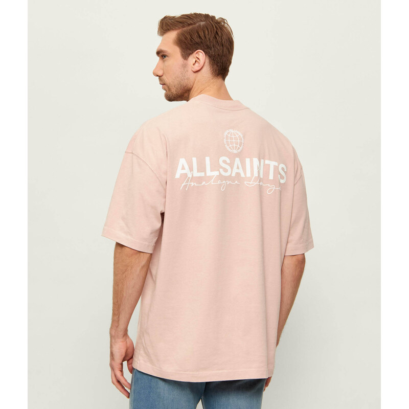 AllSaints Tričko EMBLEM | Oversize fit