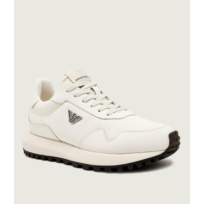 Emporio Armani Tenisky s přídavkem kůže
