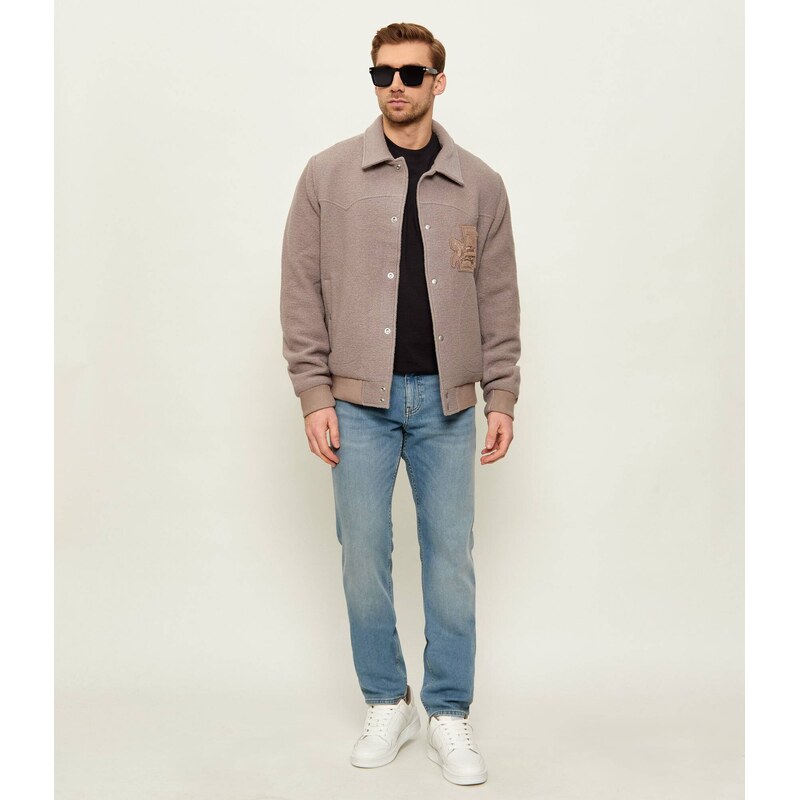 AllSaints Kožené tenisky REGAN PLUS LOW top | semiš