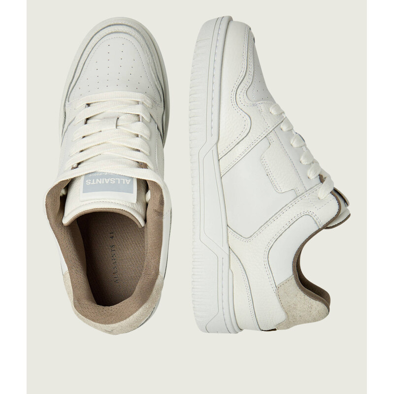 AllSaints Kožené tenisky REGAN PLUS LOW top | semiš