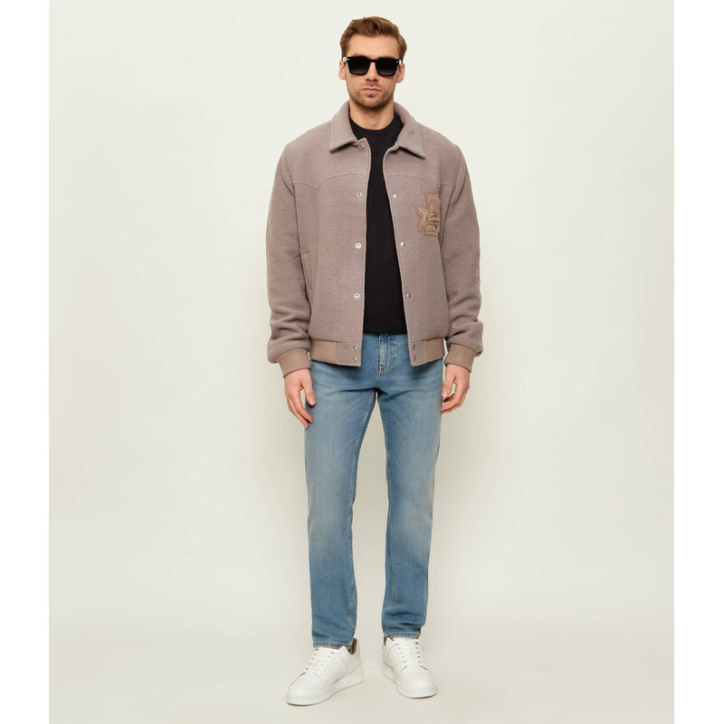 AllSaints Vlněná bunda ROYCE | Relaxed fit