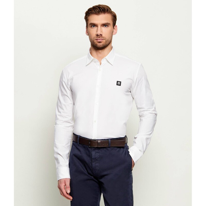 HUGO Košile Ermo | Slim Fit | stretch