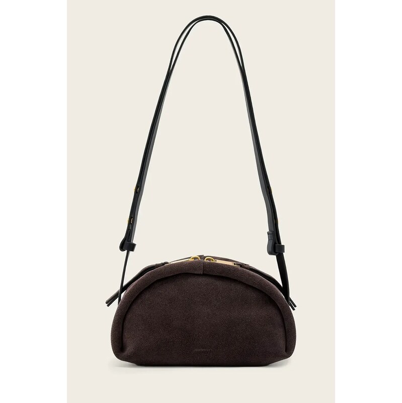 AllSaints crossbody kabelka dámská semišová ROSALIE 115645294