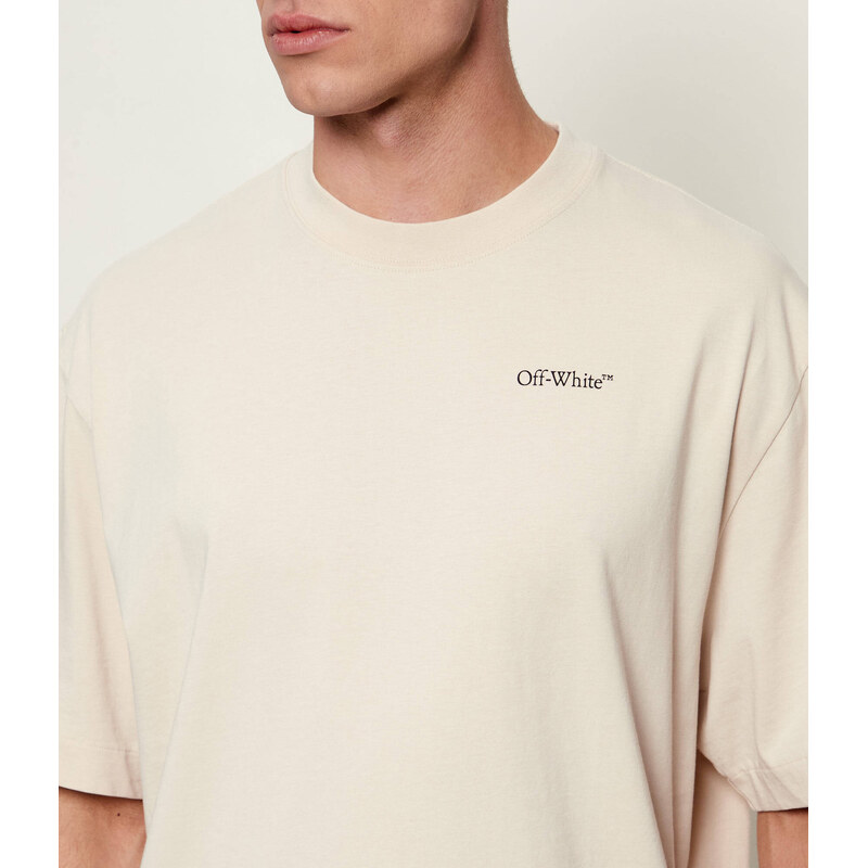 OFF-WHITE Tričko HALF ARROWS | Relaxed fit