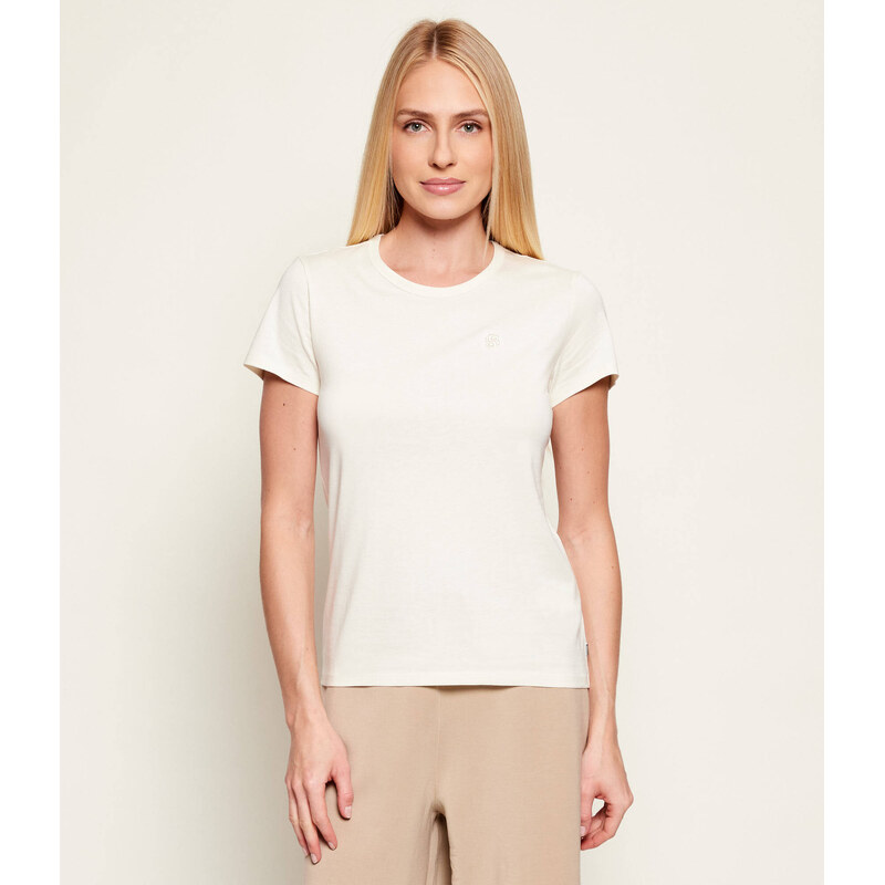 BOSS BLACK Tričko Eventsa9 | regular fit |s příměsí hedvábí