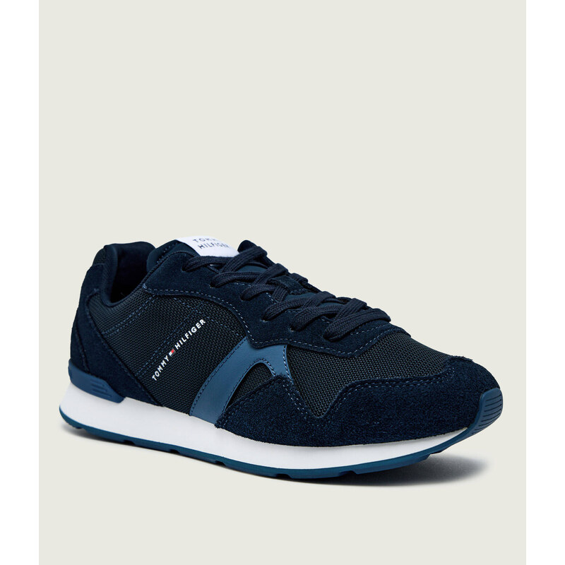 Tommy Hilfiger Tenisky RUNNER ICON MIX | semiš