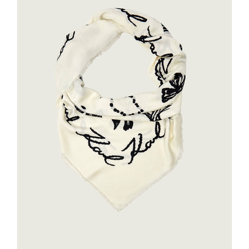 Karl Lagerfeld Šátek k/monogram