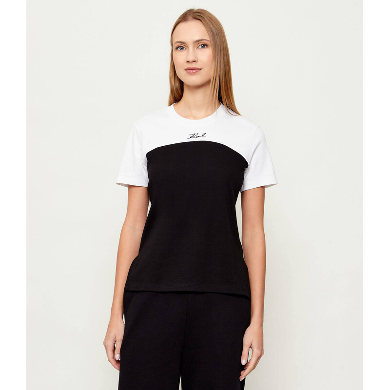 Karl Lagerfeld Tričko bw contrast tričko | regular fit