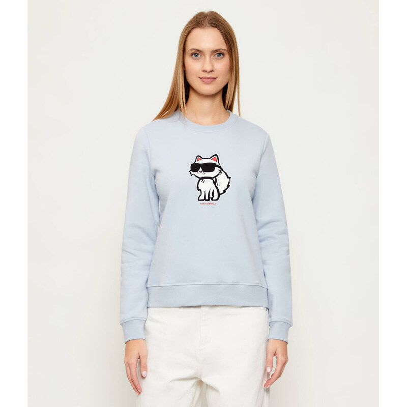 Karl Lagerfeld Mikina ikon sketch | Straight fit