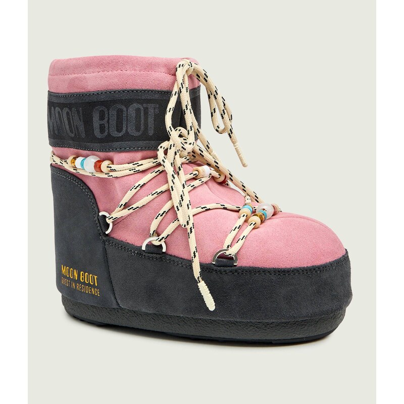 Moon Boot Sněhule ICON LOW SUEDE BEADS | Moon Boot X Guest in 111022361