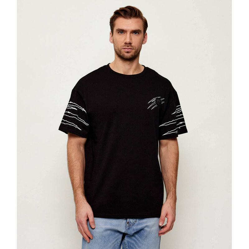 Plein Sport Tričko Outline Scratch | Loose fit