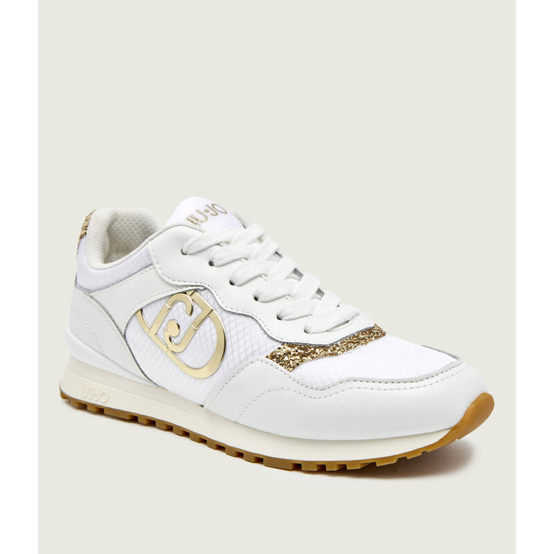 Liu Jo Tenisky WONDER LOW 02 s přídavkem kůže