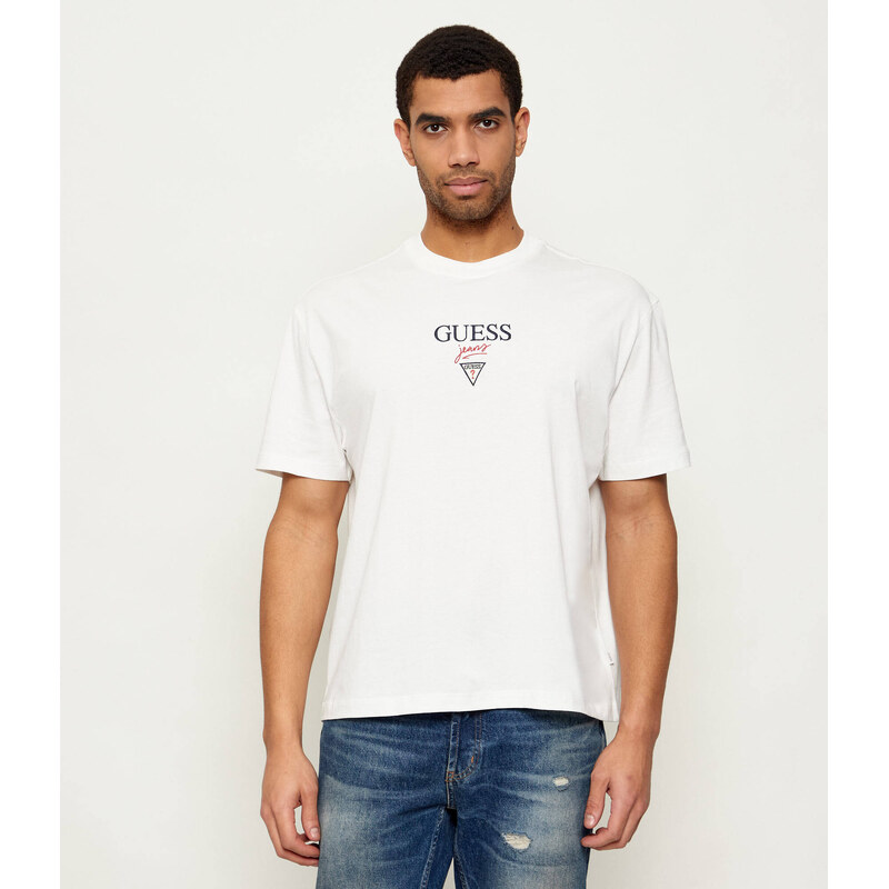 Guess Jeans Tričko BAKER | Oversize fit