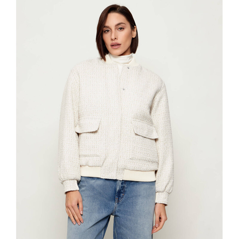 GUESS Bunda bomber PERINNE TWEED | regular fit