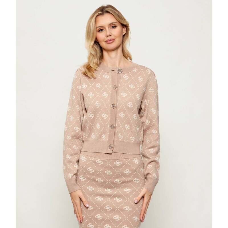 GUESS Kardigan SARAH | regular fit | s příměsí vlny