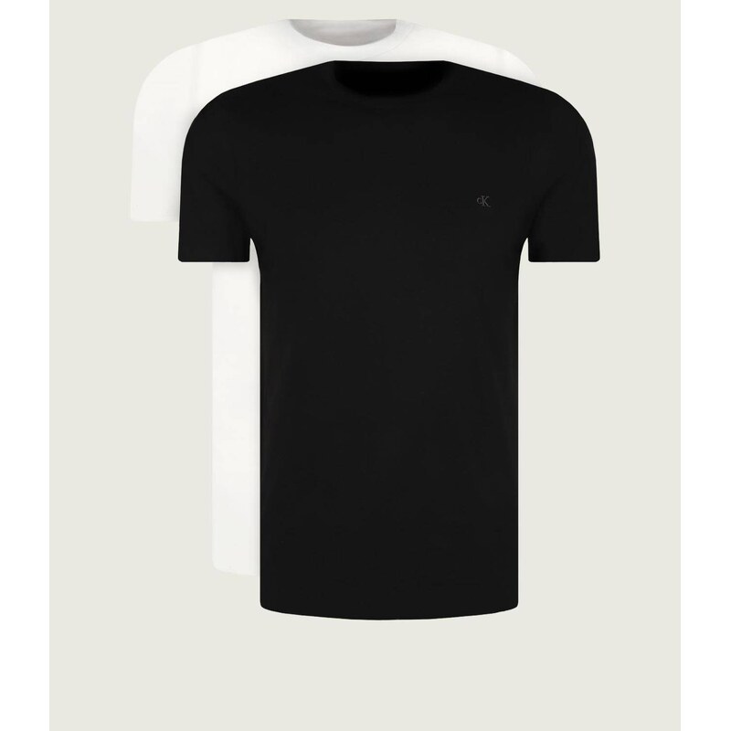 Calvin Klein Tričko 2-pack | Slim Fit | stretch