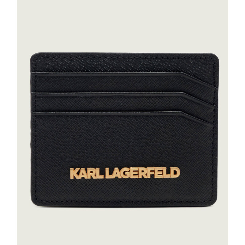 Karl Lagerfeld Kožené pouzdro na karty