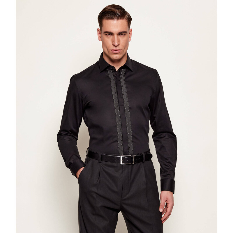 HUGO Košile Kenno | Slim Fit | stretch
