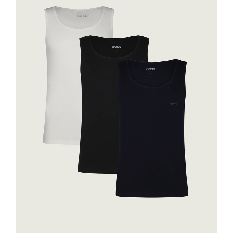 BOSS BLACK Tank top 3-pack RibClassic | regular fit