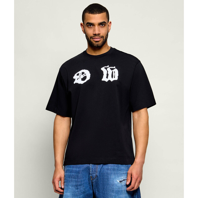 OFF-WHITE Tričko DREAM ARROW SKATE | Relaxed fit