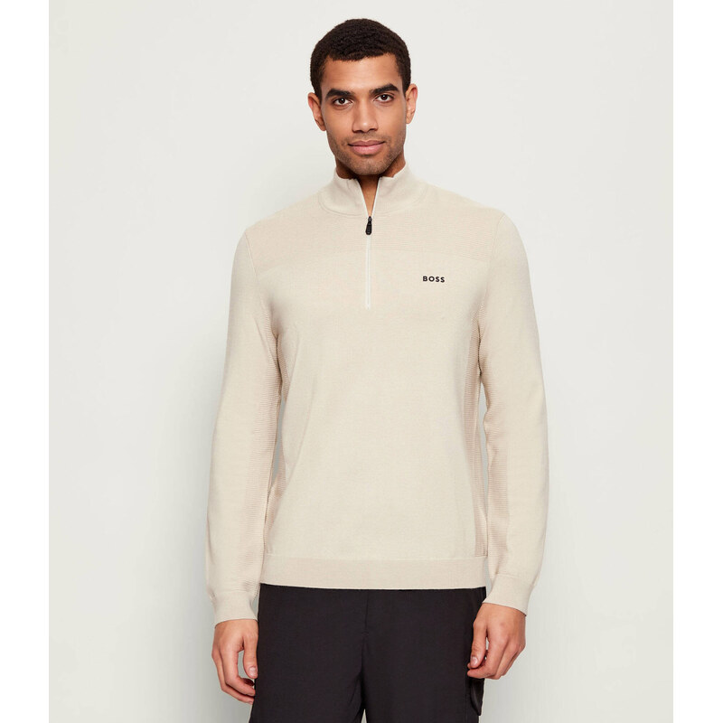 BOSS GREEN Svetr KN_Momentum-X QZ | regular fit | s příměsí vlny