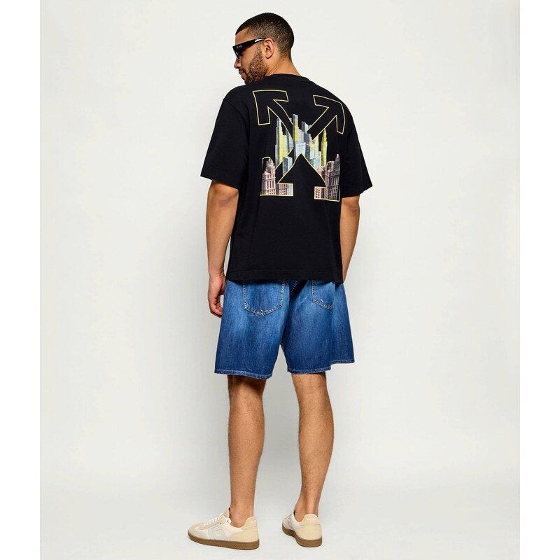 OFF-WHITE Tričko DREAM ARROW SKATE | Relaxed fit