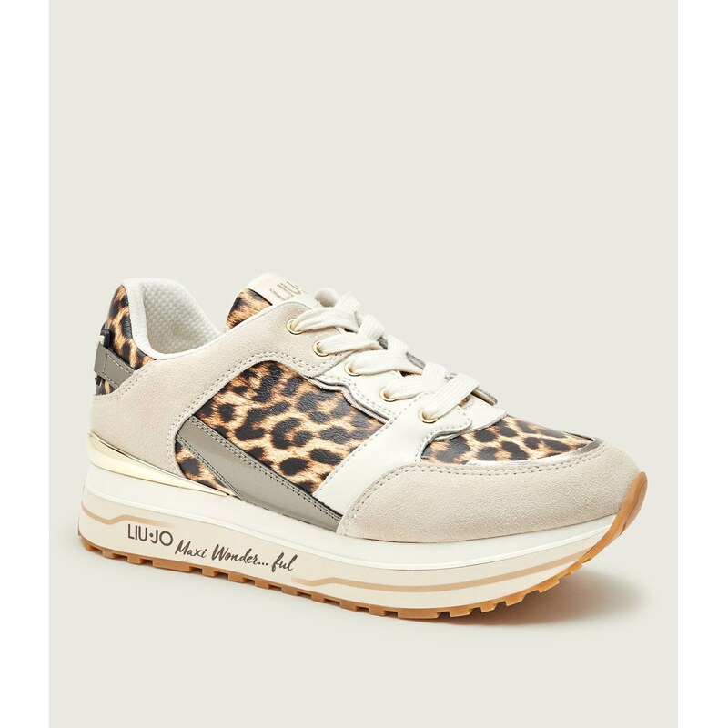 Liu Jo Tenisky MAXI WONDER 91 - SNEAKER | semiš