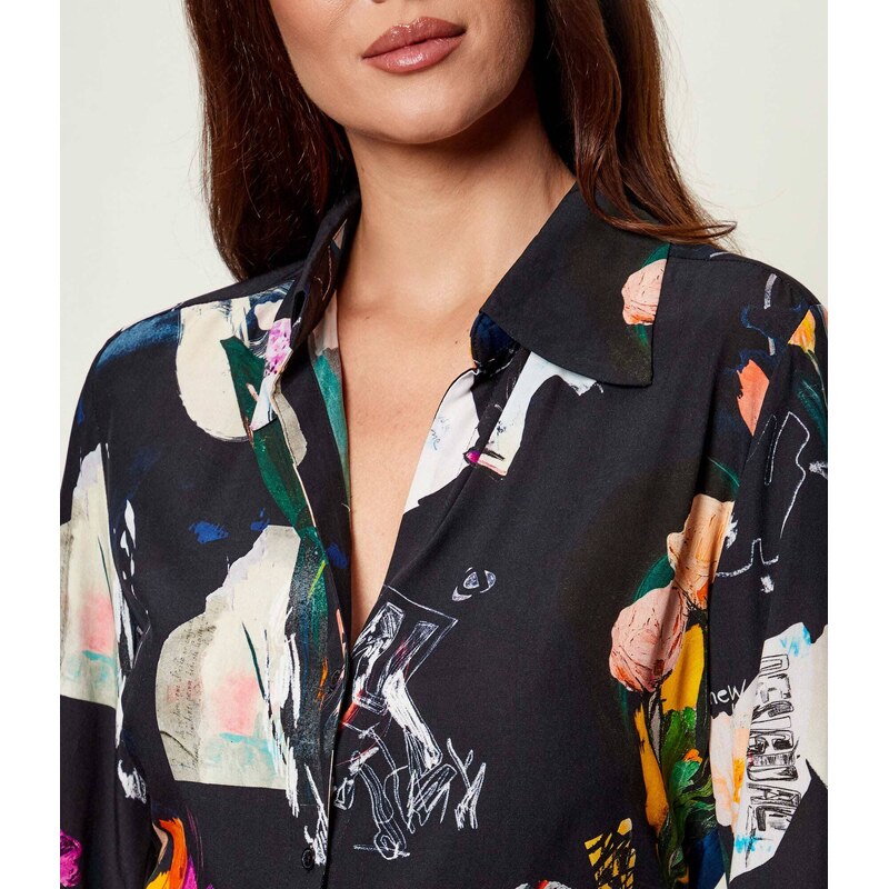 Desigual Košile Fereo | Slim Fit