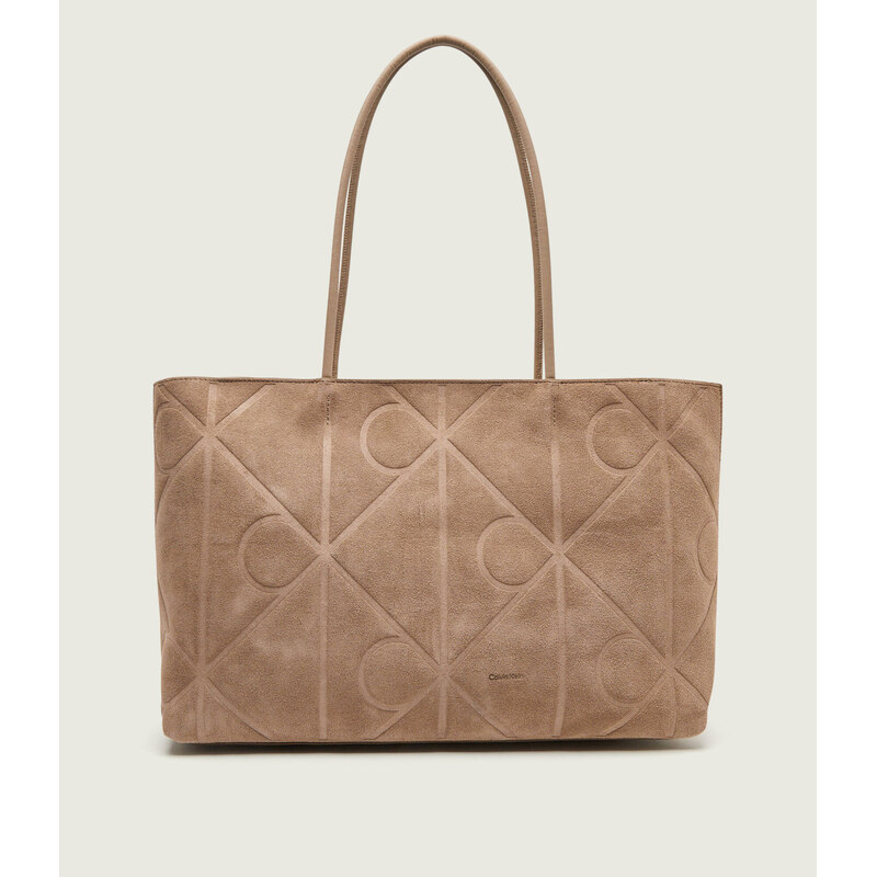 Calvin Klein Kabelka shopper | semiš