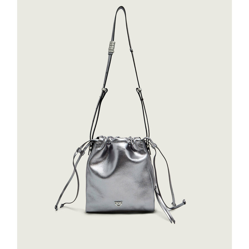Pinko Kožený vak SLOUCHY MINI
