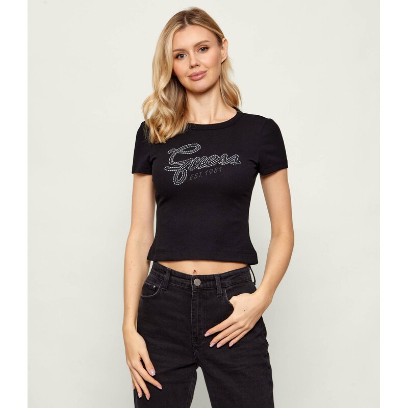 GUESS Tričko | Cropped Fit