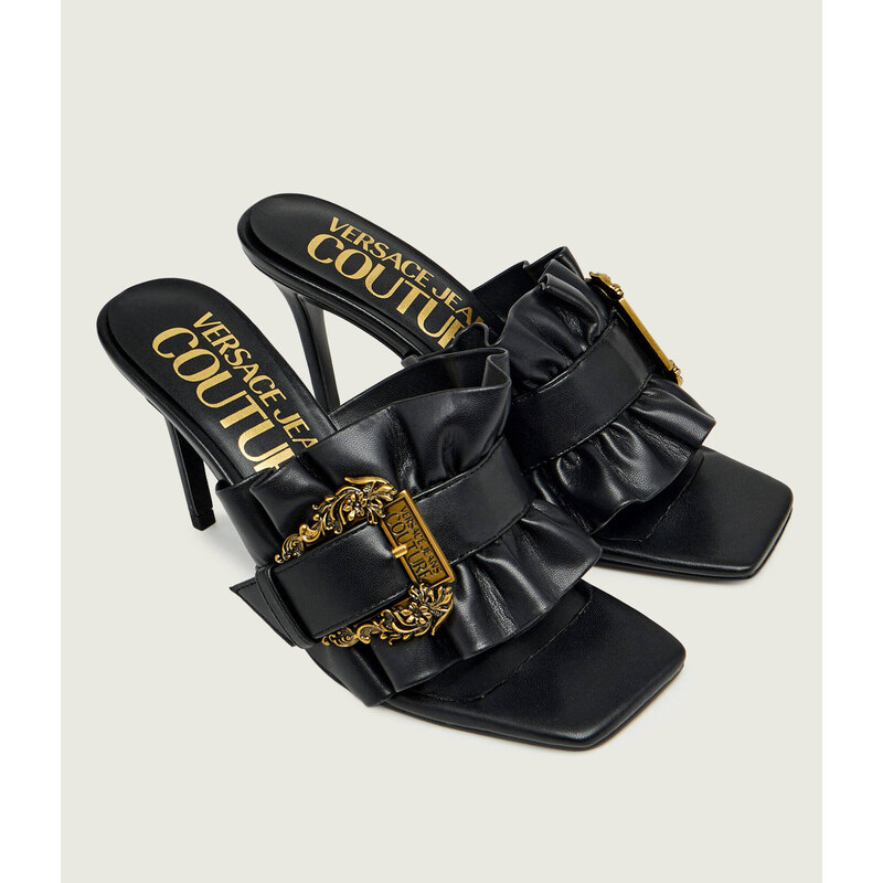 Versace Jeans Couture Pantofle na jehlovém podpatku FONDO EMILY DIS.34