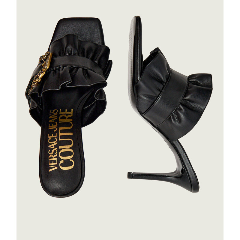 Versace Jeans Couture Pantofle na jehlovém podpatku FONDO EMILY DIS.34