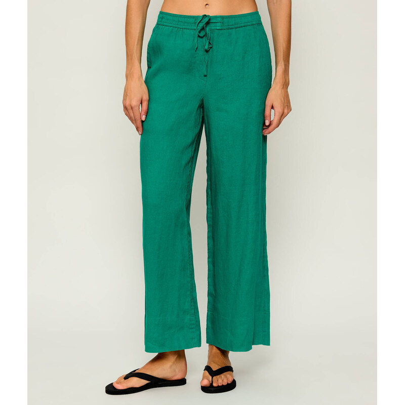 Tommy Hilfiger Lněné kalhoty | Relaxed fit