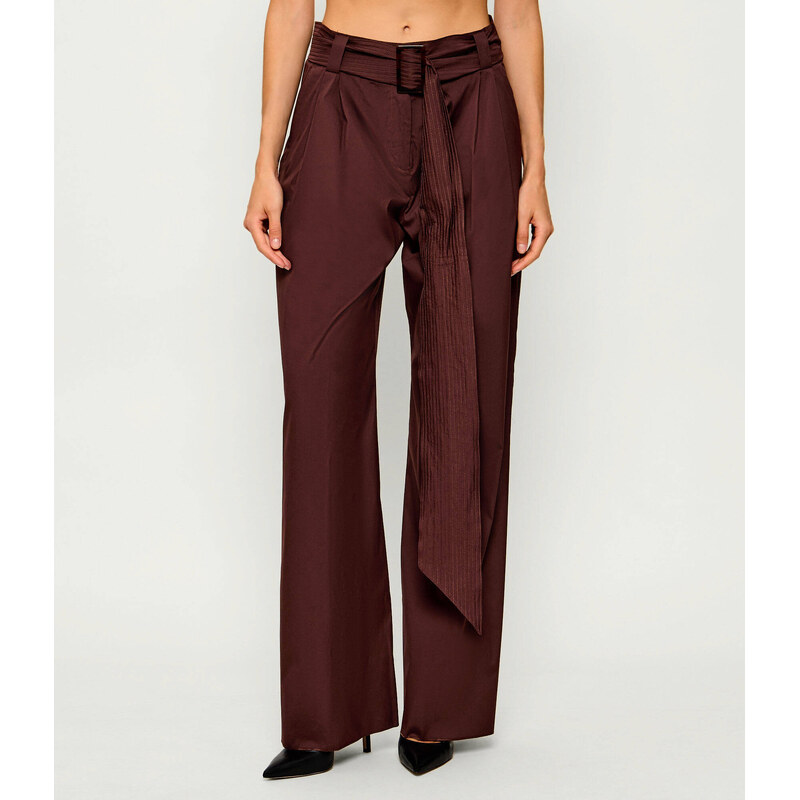 Marella Kalhoty s páskem MLLNAVILE | Relaxed fit 115362510
