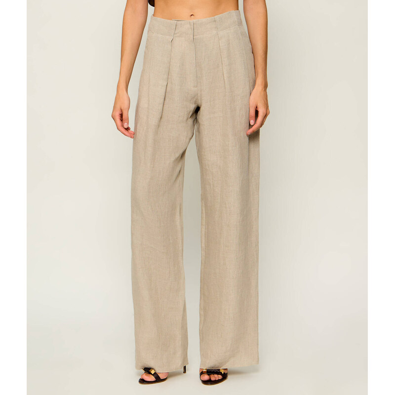 Marella Lněné kalhoty MLLRETE | Relaxed fit 115362499
