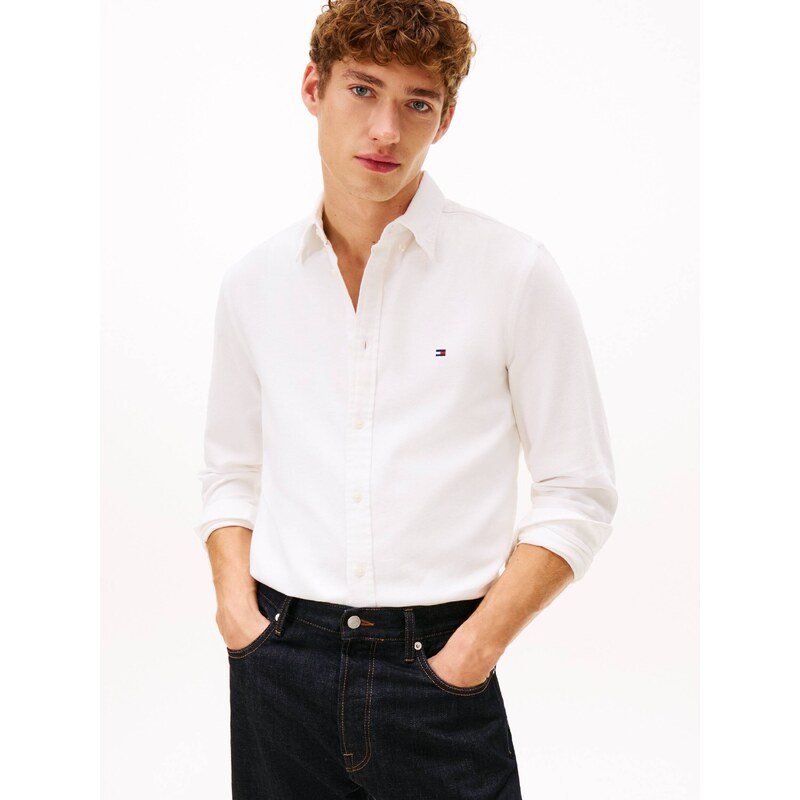 Tommy Hilfiger Košile DOBBY | Slim Fit
