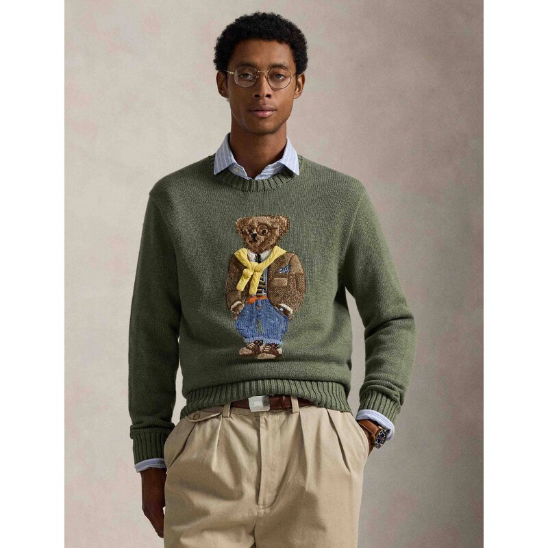 POLO RALPH LAUREN Vlněný svetr | regular fit | s příměsí kašmíru