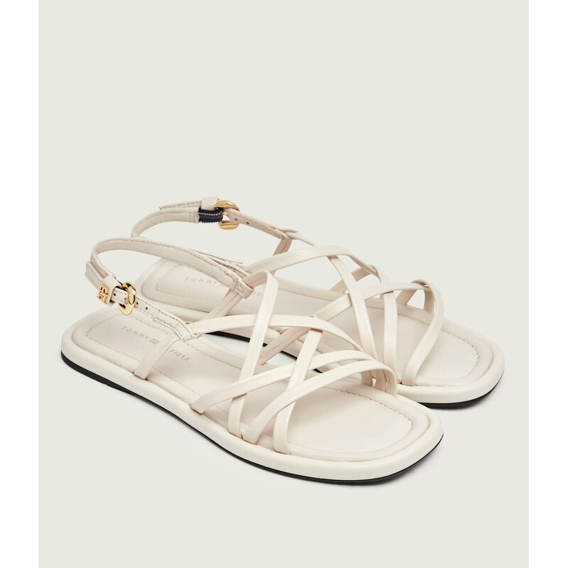 Tommy Hilfiger Kožené sandály