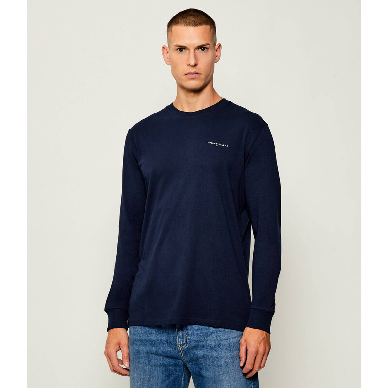 Tommy Jeans Tričko s dlouhým rukávem | Slim Fit