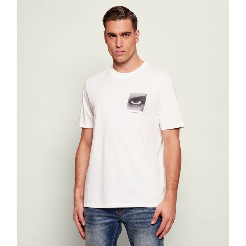 HUGO Tričko Deyss | regular fit
