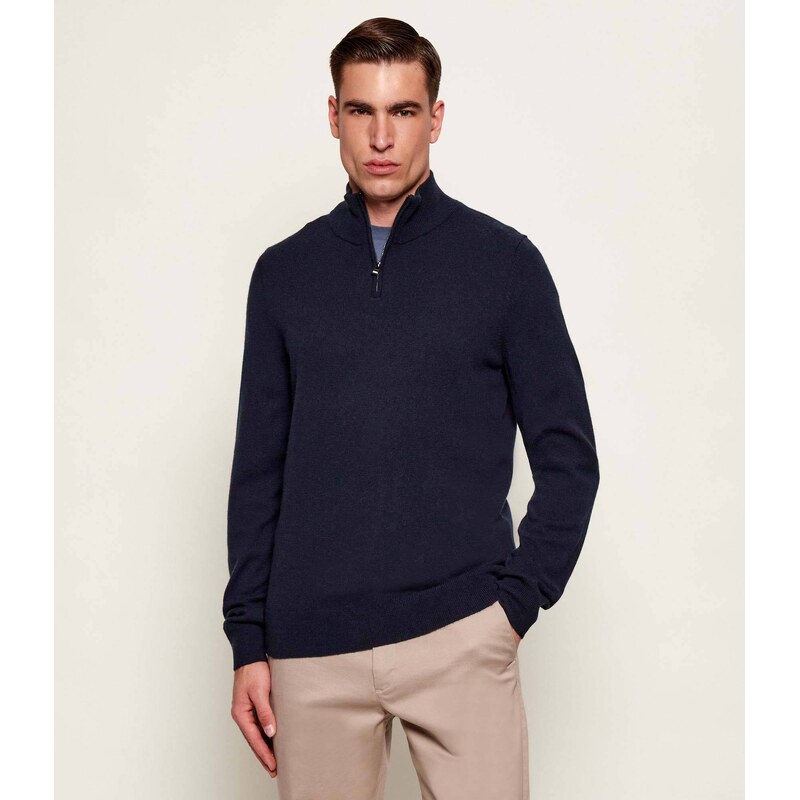 BOSS BLACK Vlněný svetr H-Hemarlo | regular fit | s příměsí