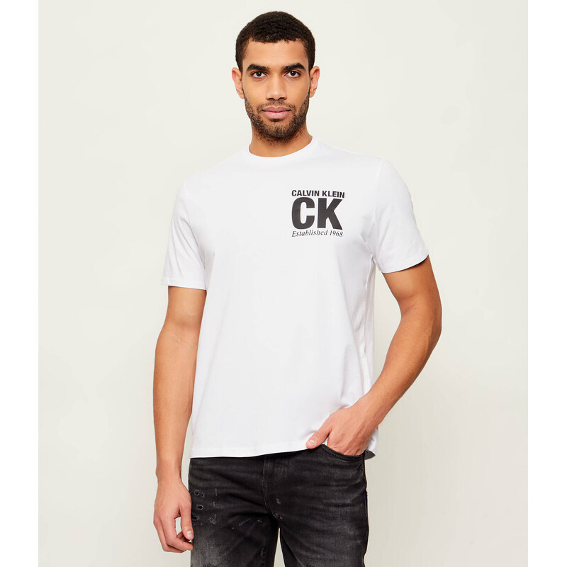 Calvin Klein Tričko CORNER GRAPHIC | regular fit