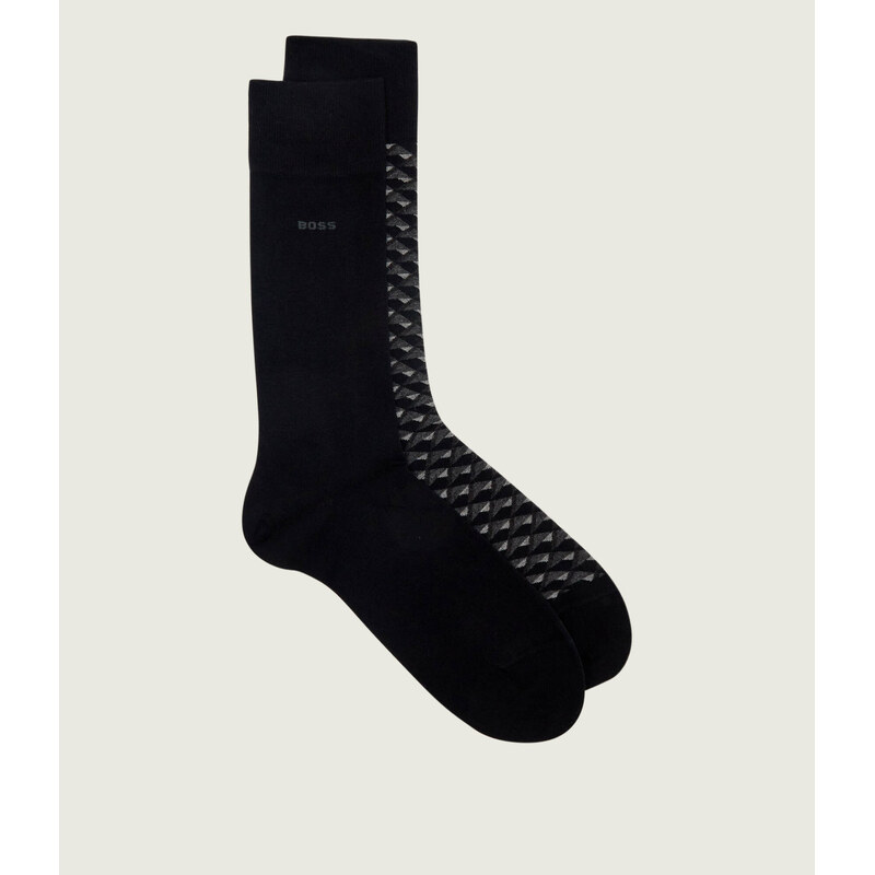 BOSS BLACK Ponožky 2-pack Minipattern CC